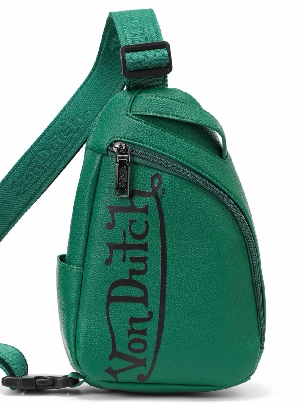 Von Dutch Emerald Green Sling Bag